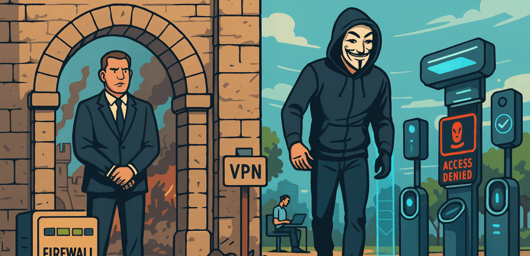 Zero Trust vs. Perimeter: Warum „Mauern bauen“ nicht mehr reicht